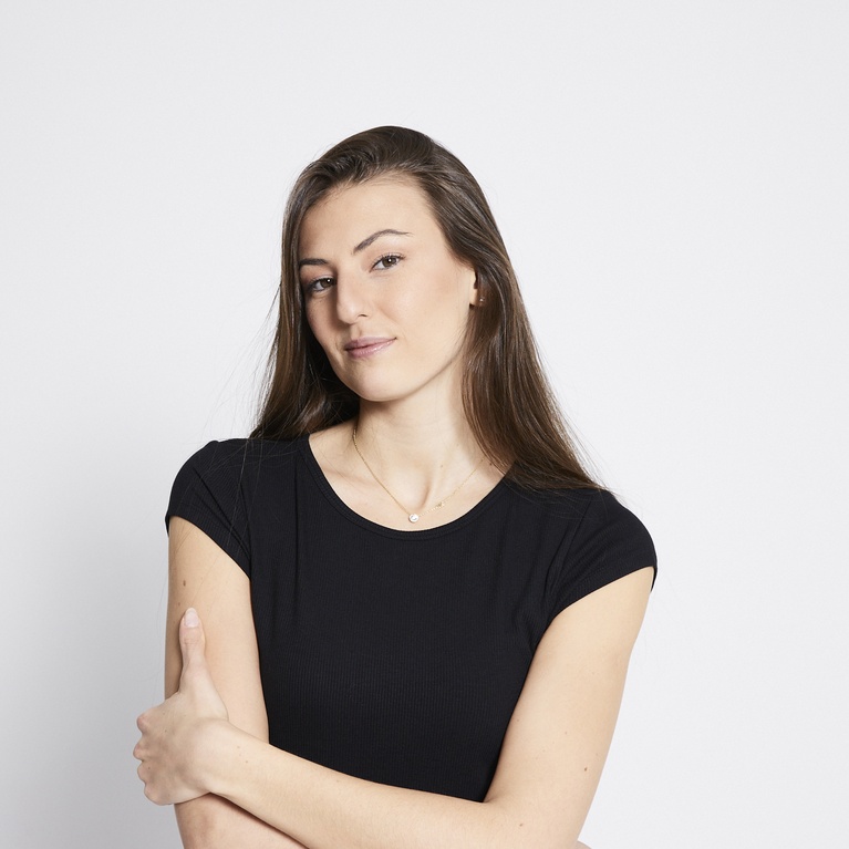 Geripptes Kleid "Cap sleeve dress" Geripptes Kleid "Cap sleeve dress"
